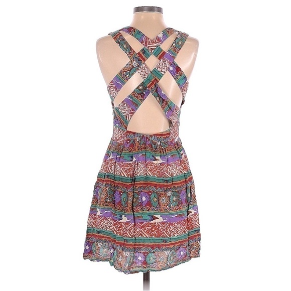 MinkPink Open Back Ruched Dress - Picture 3 of 3